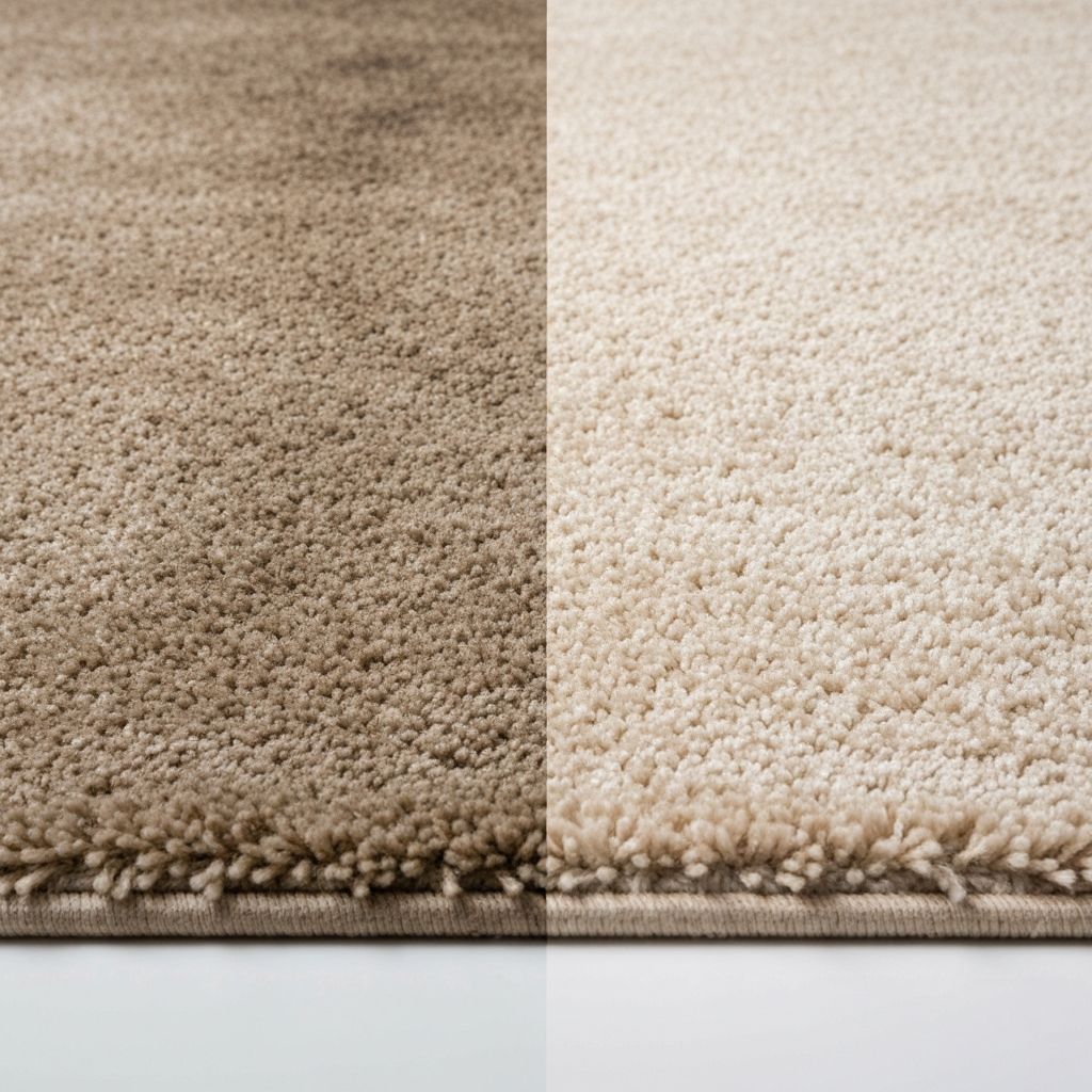 Carpet & Upholstery Cleaning — professional carpet cleaning showing clean fibres
